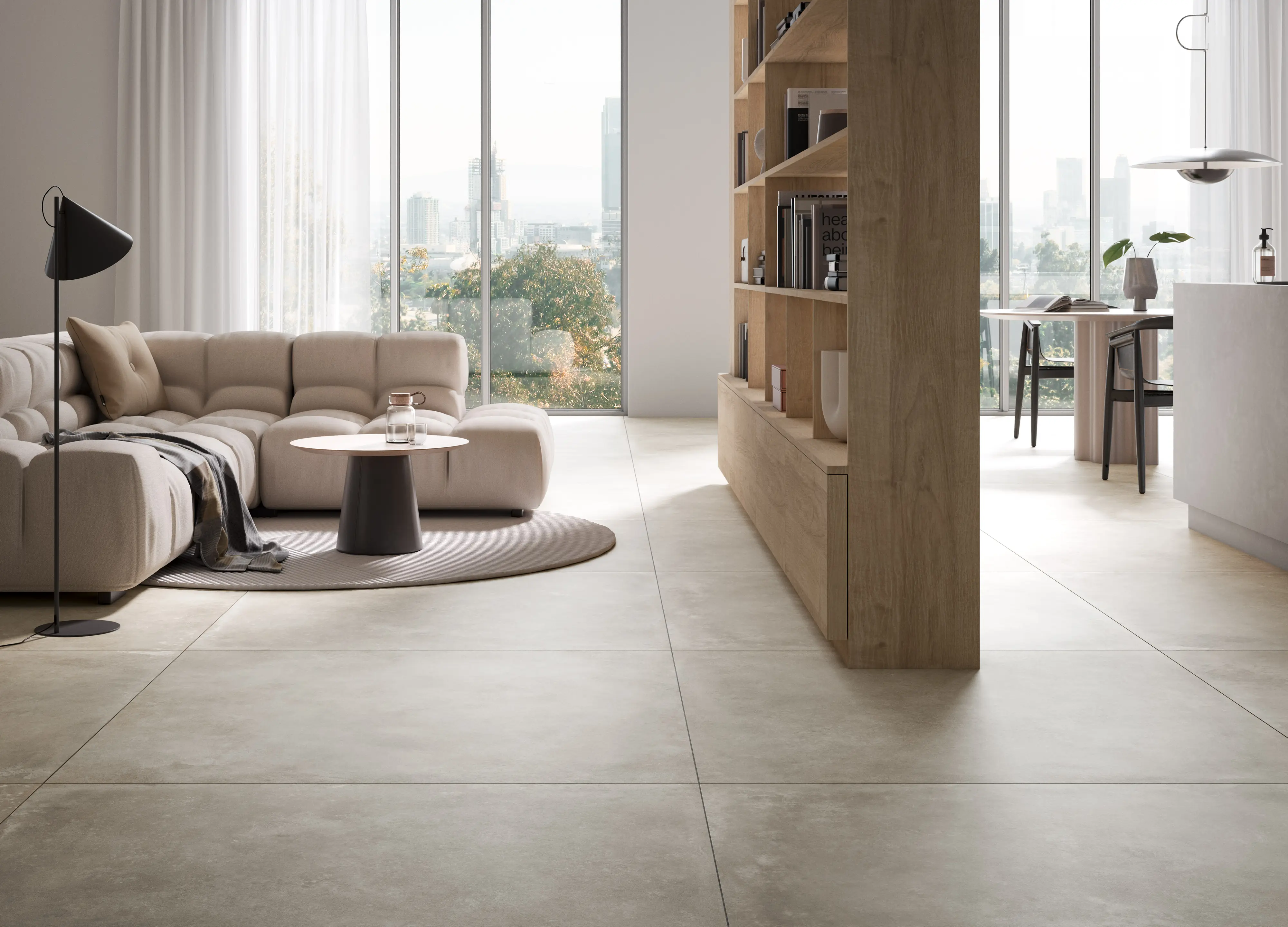 01 Feinsteinzeug Fliesen Gepadi Deep Urban 120X120 5712 Beige Matt 95068 027 01