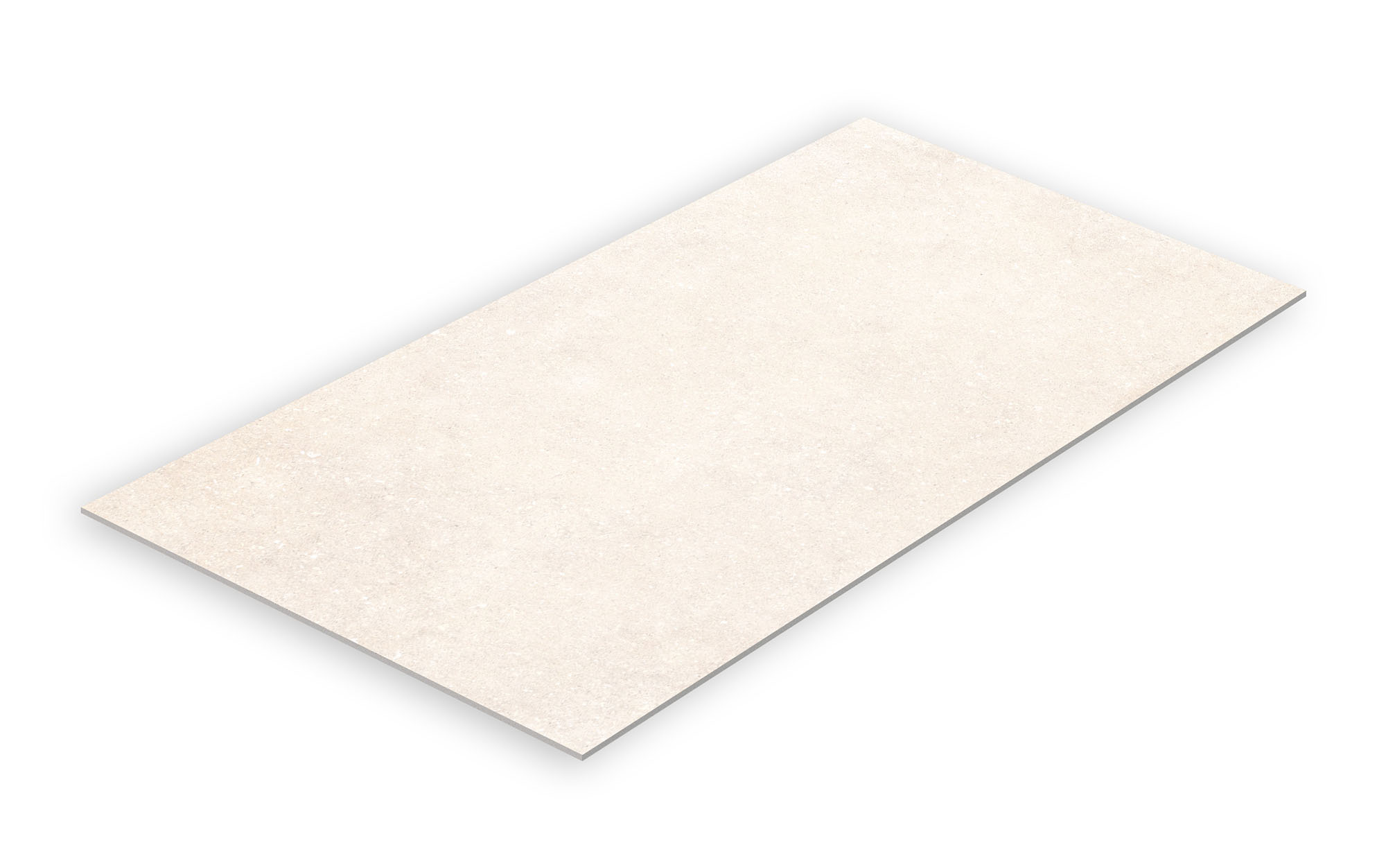 Feinsteinzeug Boden- und Wandfliese 60 x 120 cm sandbeige matt