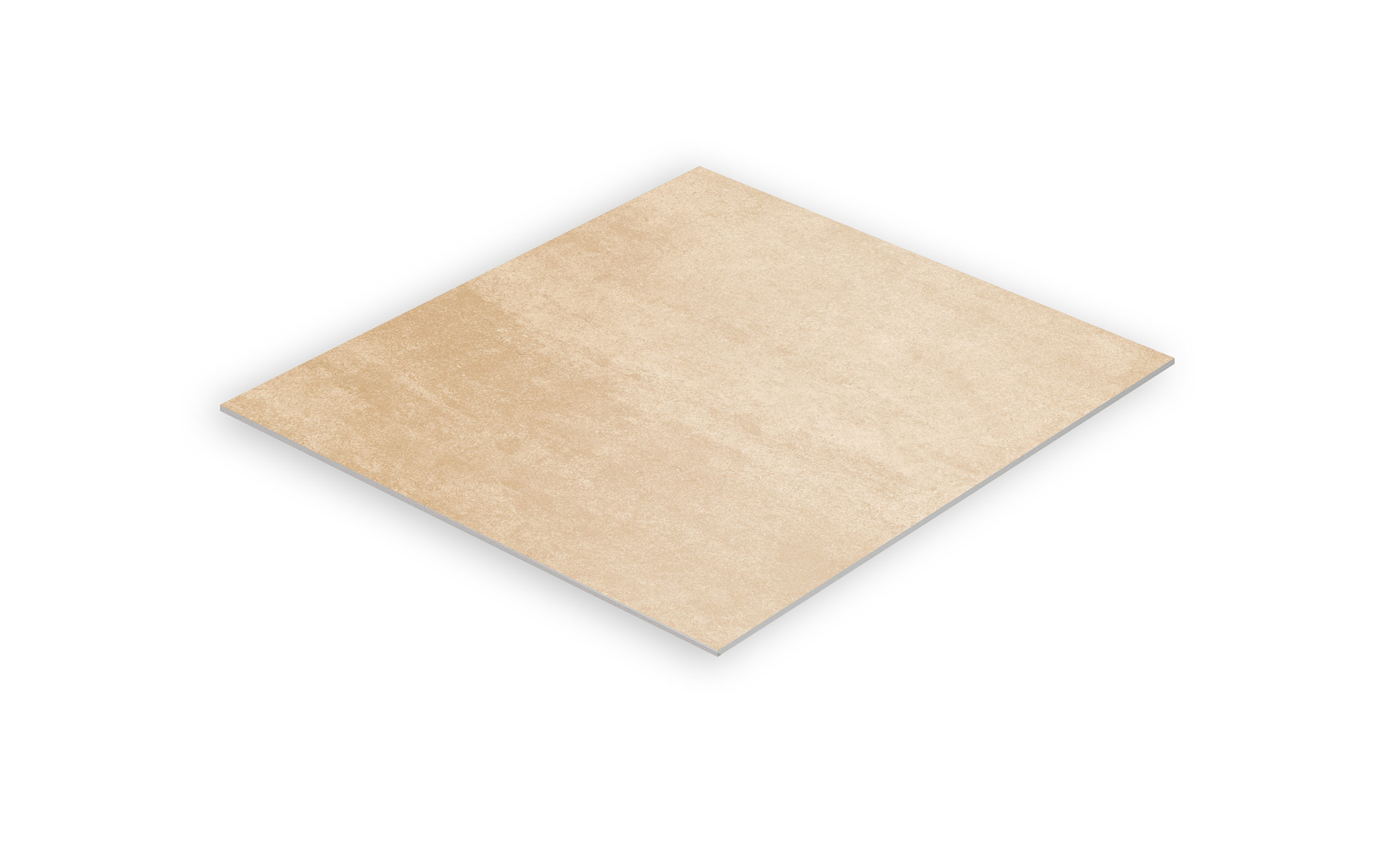 Feinsteinzeug Boden- und Wandfliese 60 x 60 cm beige matt