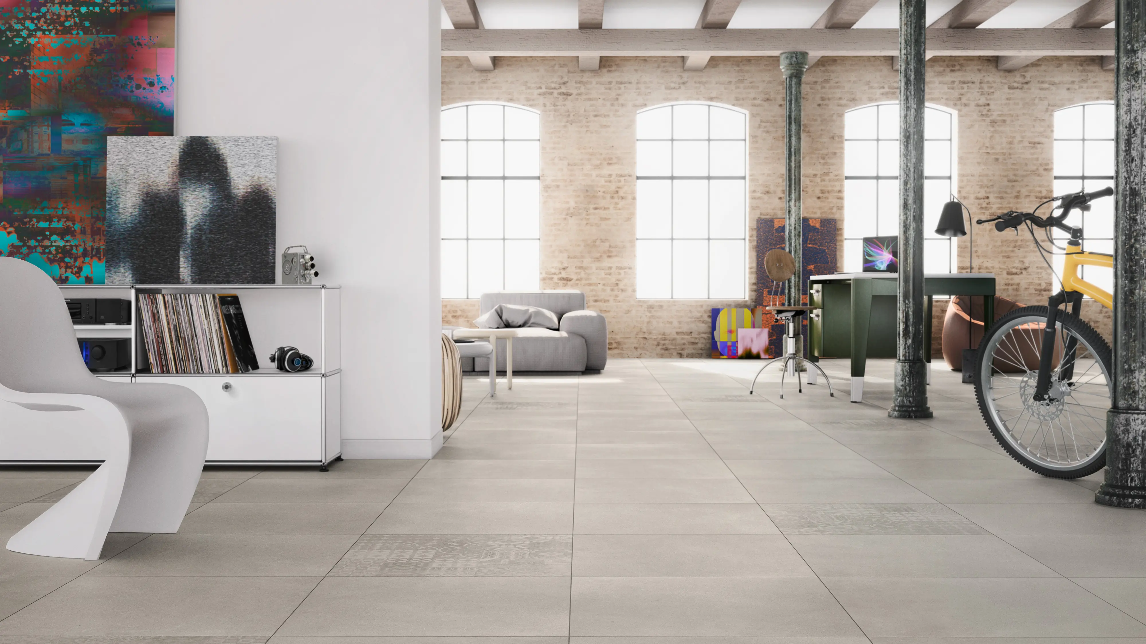 01 Feinsteinzeug Fliesen Gepadi Gentle 60X60 3573 Grau Matt 95038 018 01