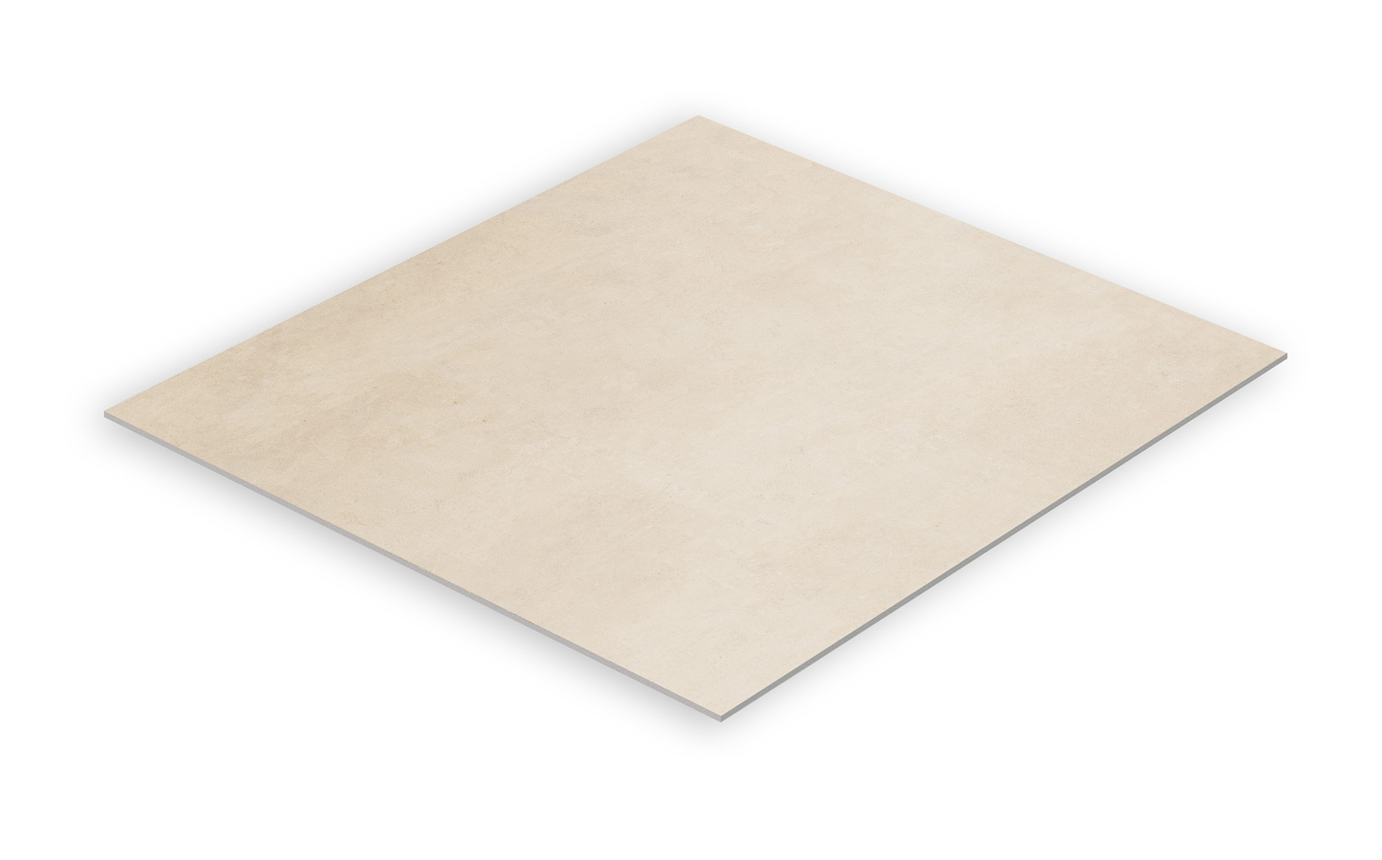 Feinsteinzeug Boden- und Wandfliese 100 x 100 cm beige matt