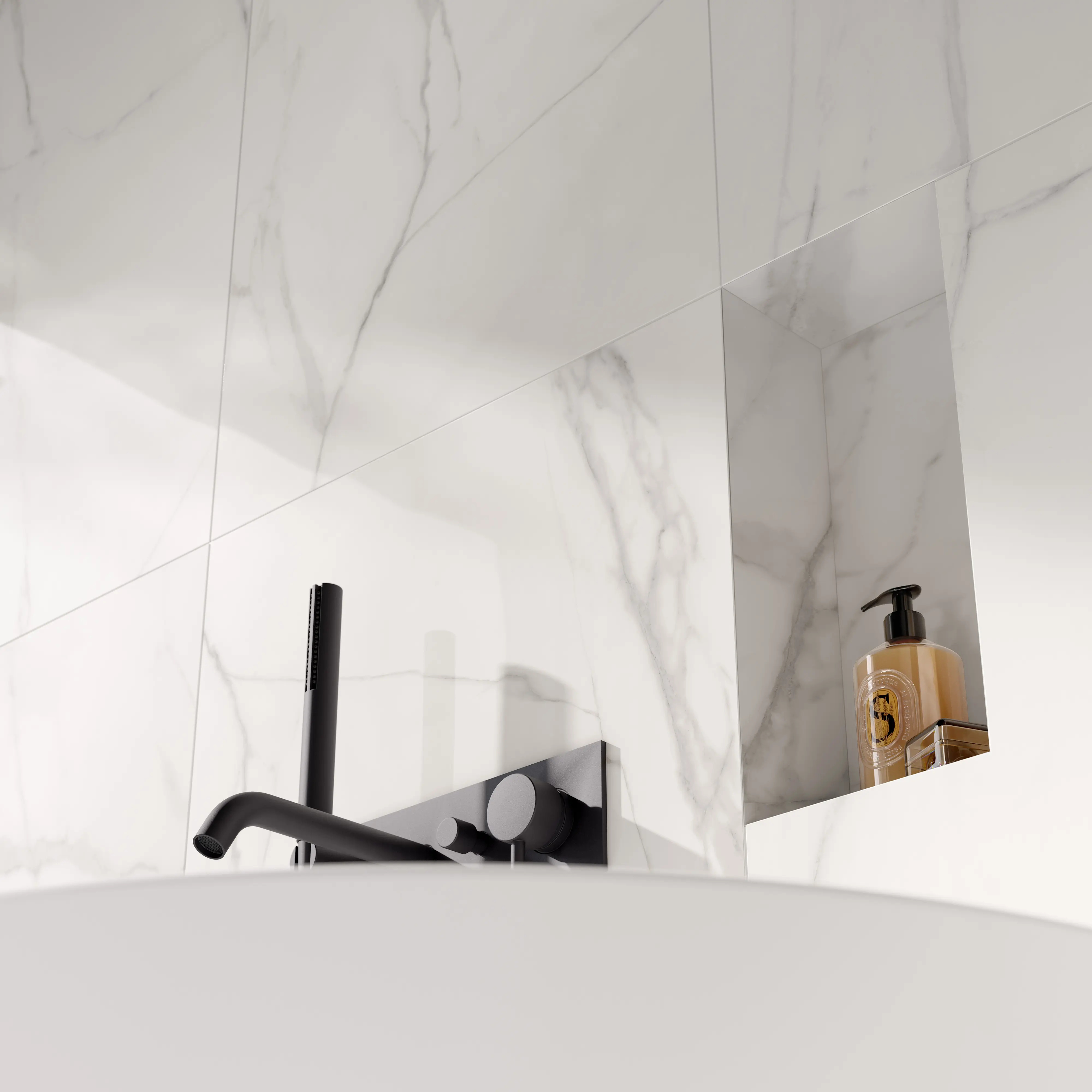 01 Feinsteinzeug Fliesen Gepadi Marmo Doro 60X120 0404 Grau Weiss Poliert 95013 002 02