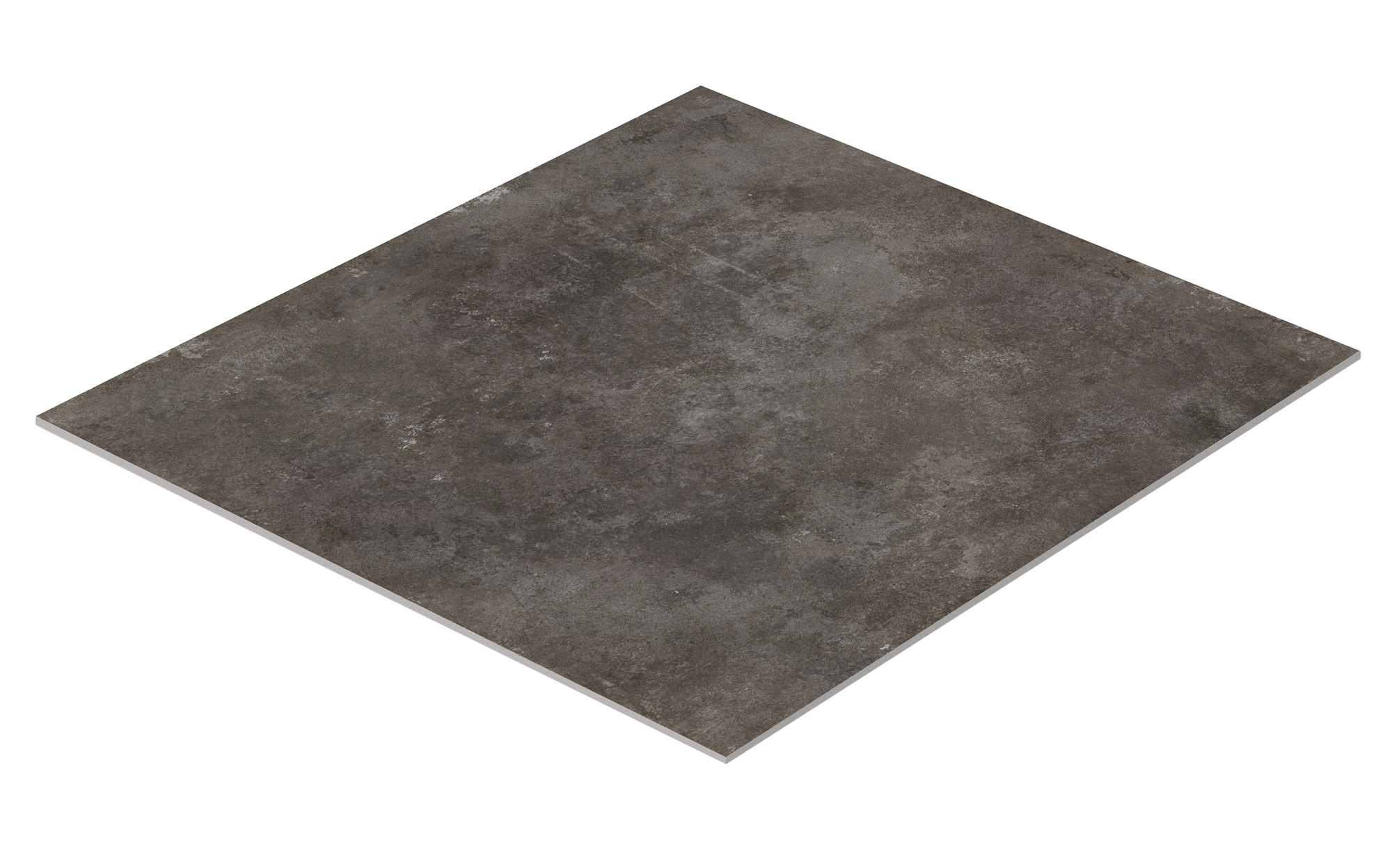 Feinsteinzeug Boden- und Wandfliese 120 x 120 cm umbra matt