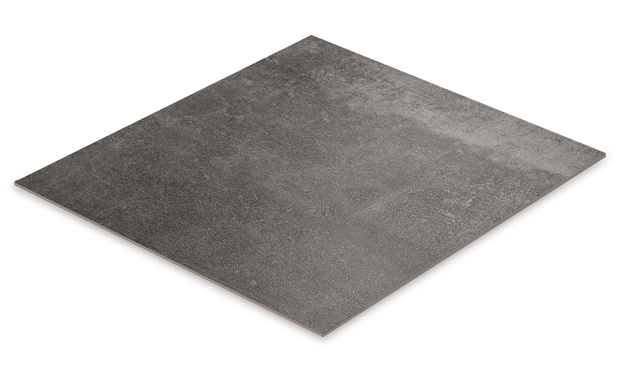 Feinsteinzeug Boden- und Wandfliese 100 x 100 cm anthrazit matt