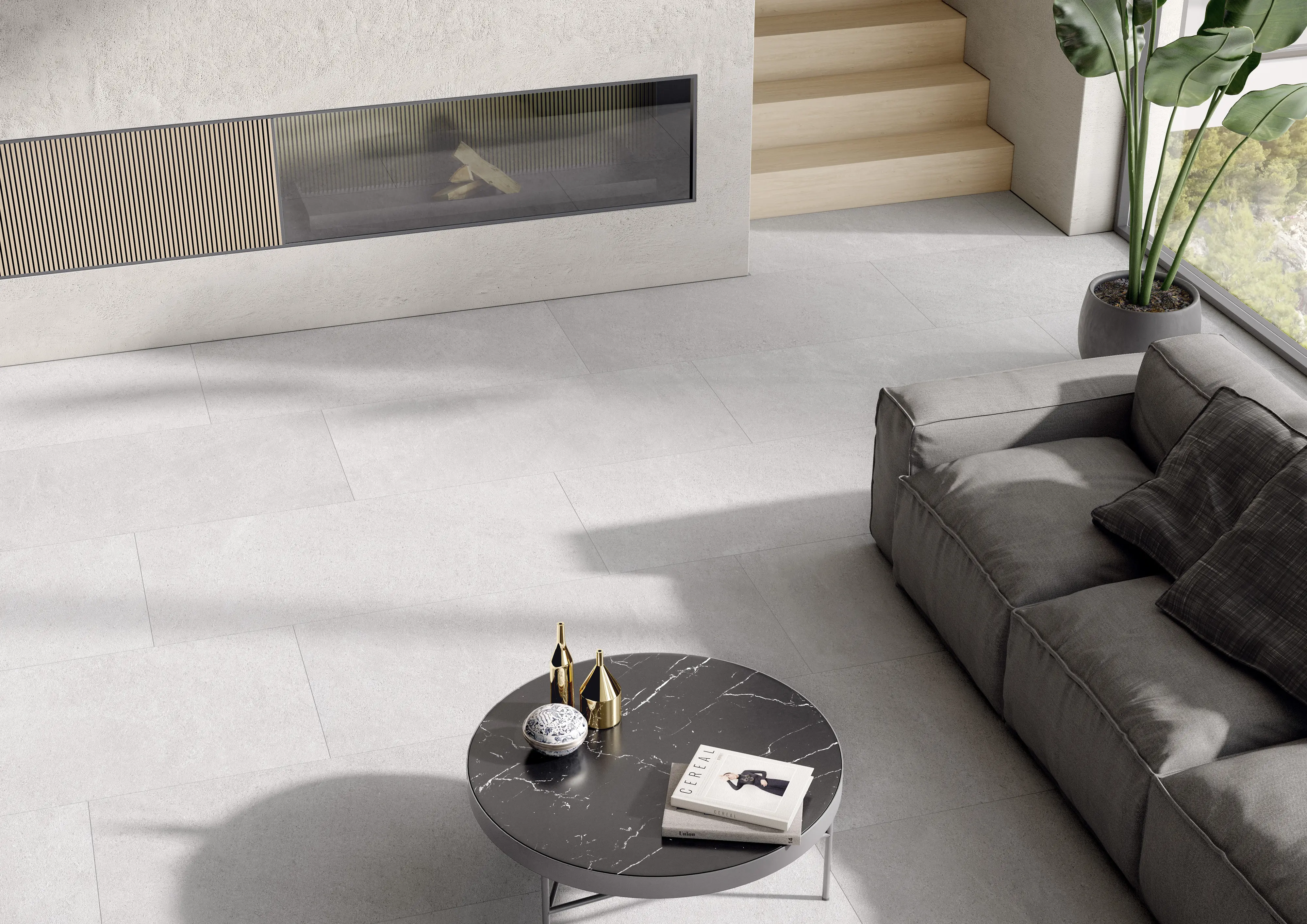 01 Feinsteinzeug Fliesen Gepadi Nexos Stone 60X120 4972 Grau Matt 95056 014 02