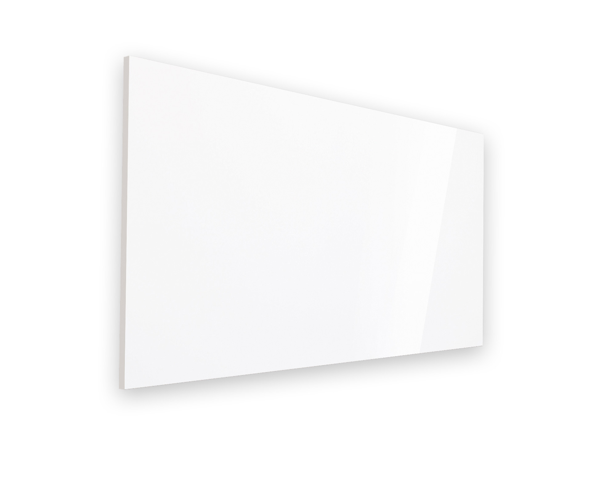 Steingut Wandfliese 30 x 60 cm weiß glänzend 