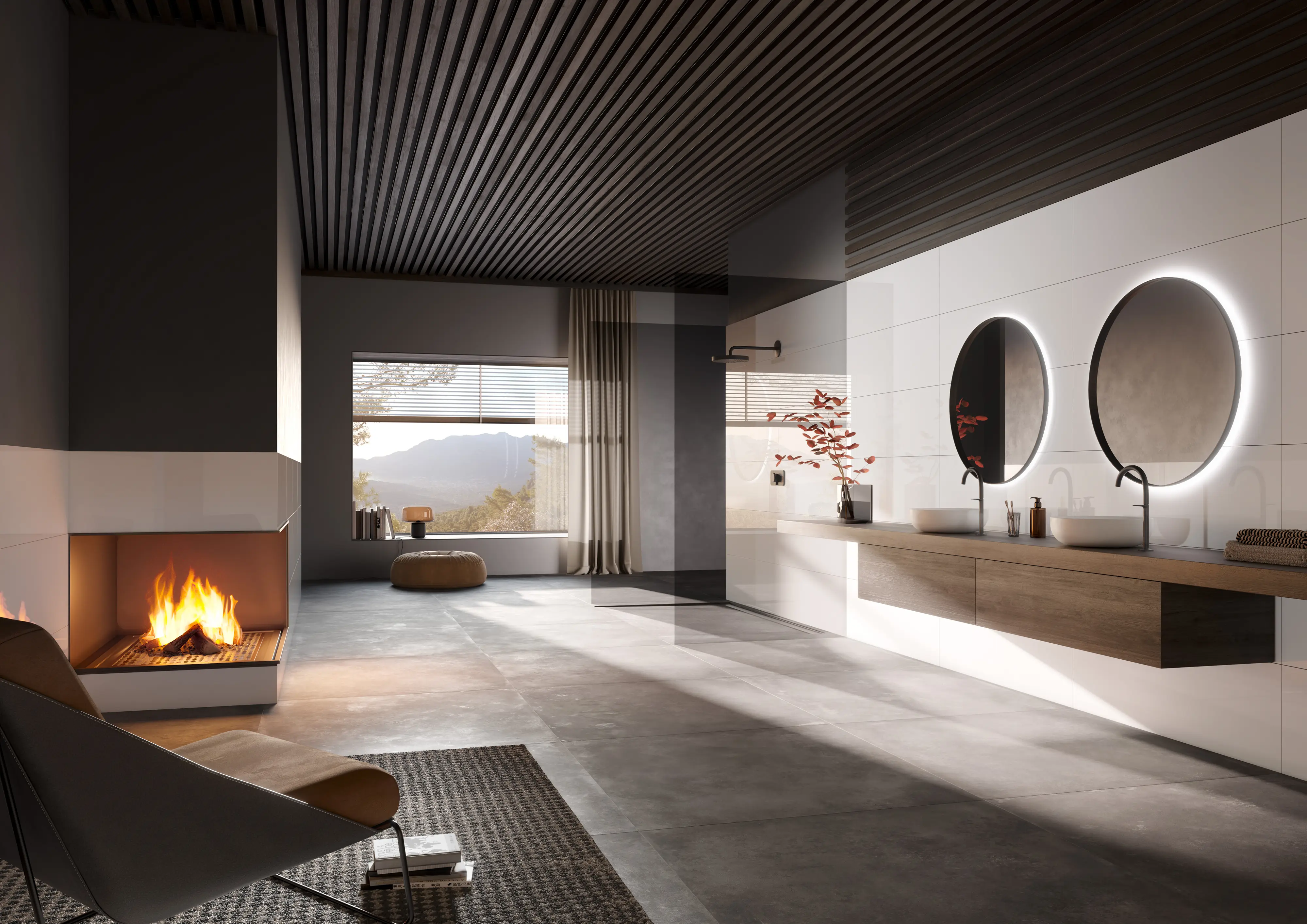 01 Steingut Fliesen Gepadi Olymp 40X120 2200 Weiss Glaenzend 95024 036 01