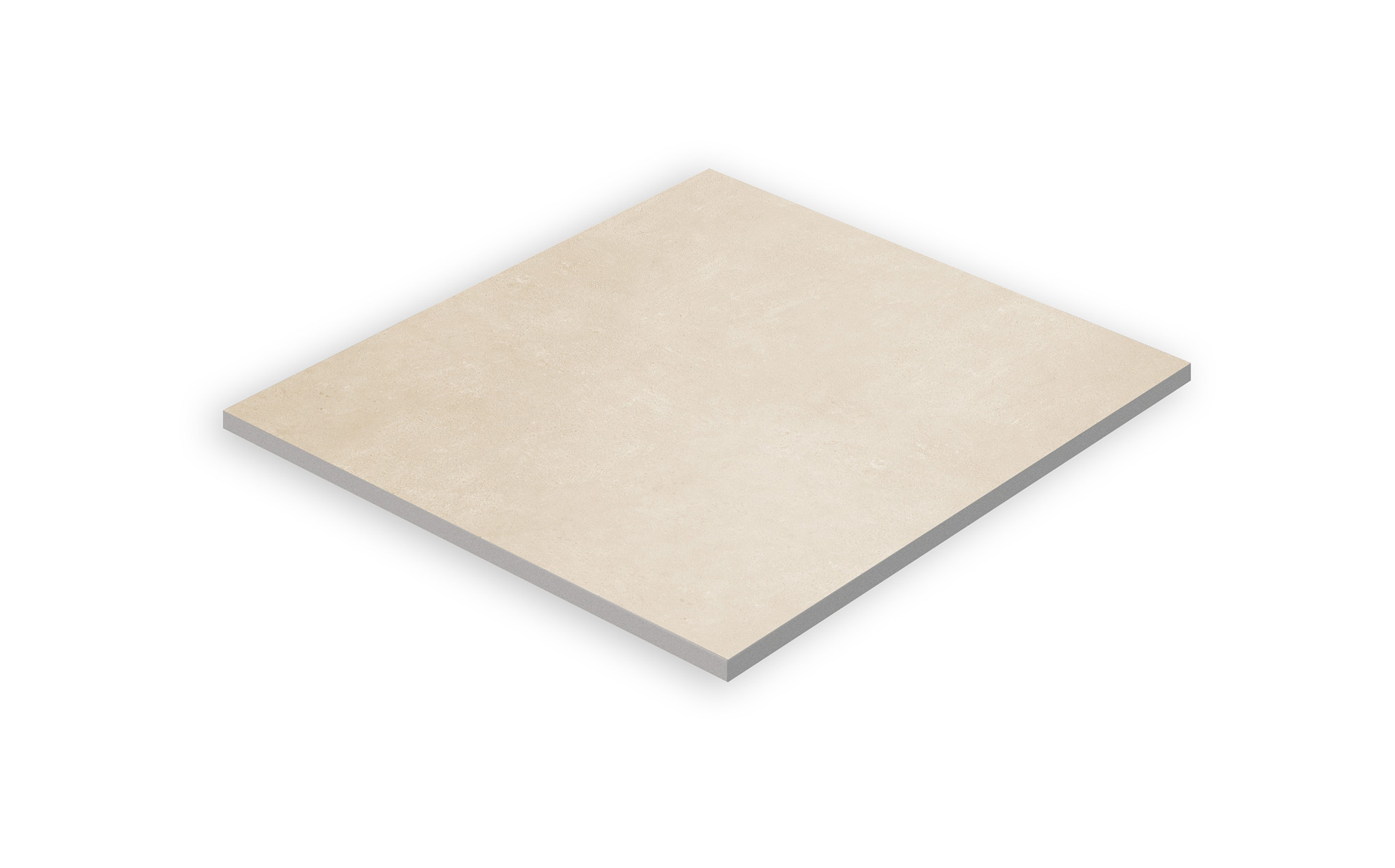 Feinsteinzeug Garten- und Terassenplatte 60 x 60 x 2 cm beige matt