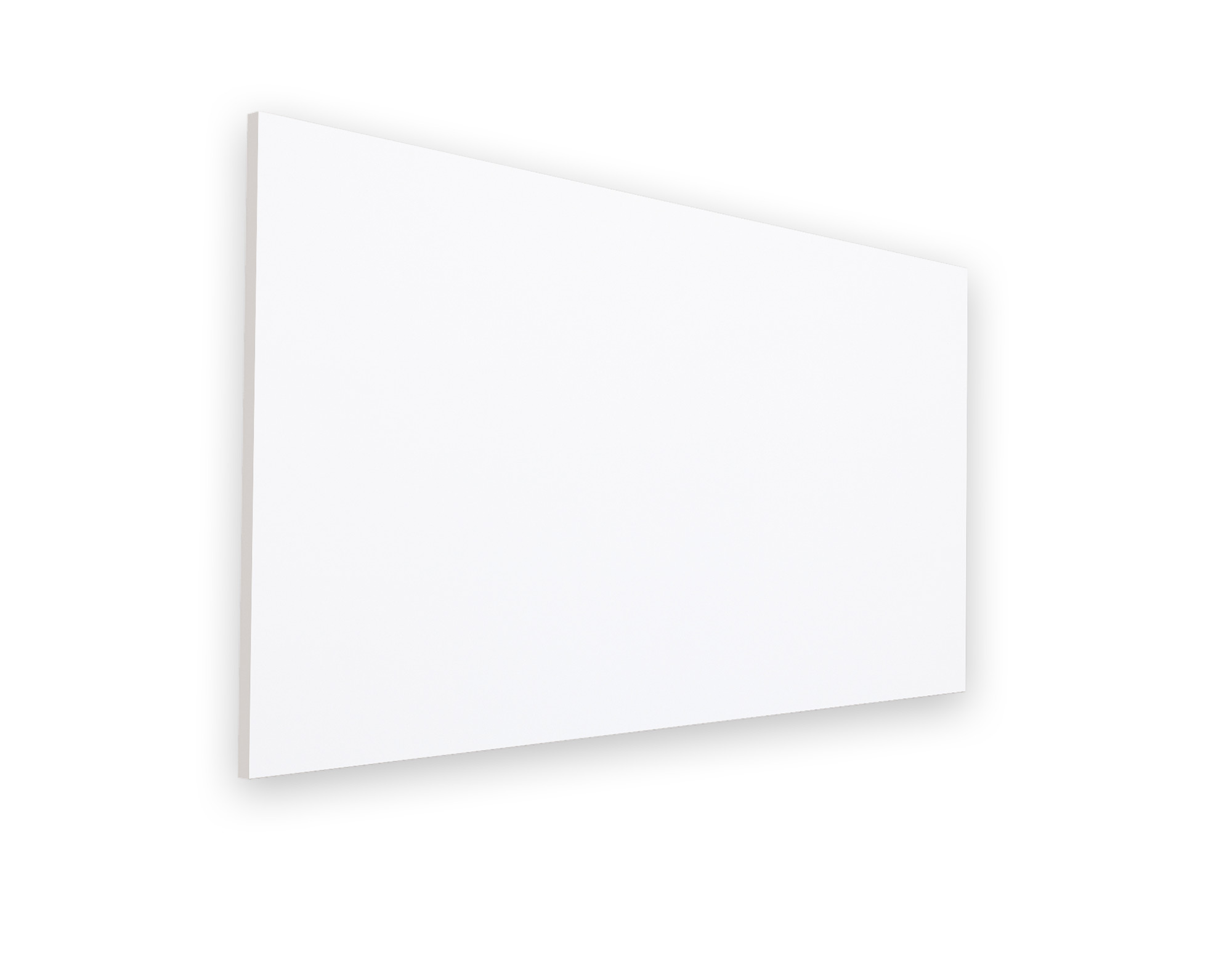 Steingut Wandfliese 30 x 60 cm weiß matt