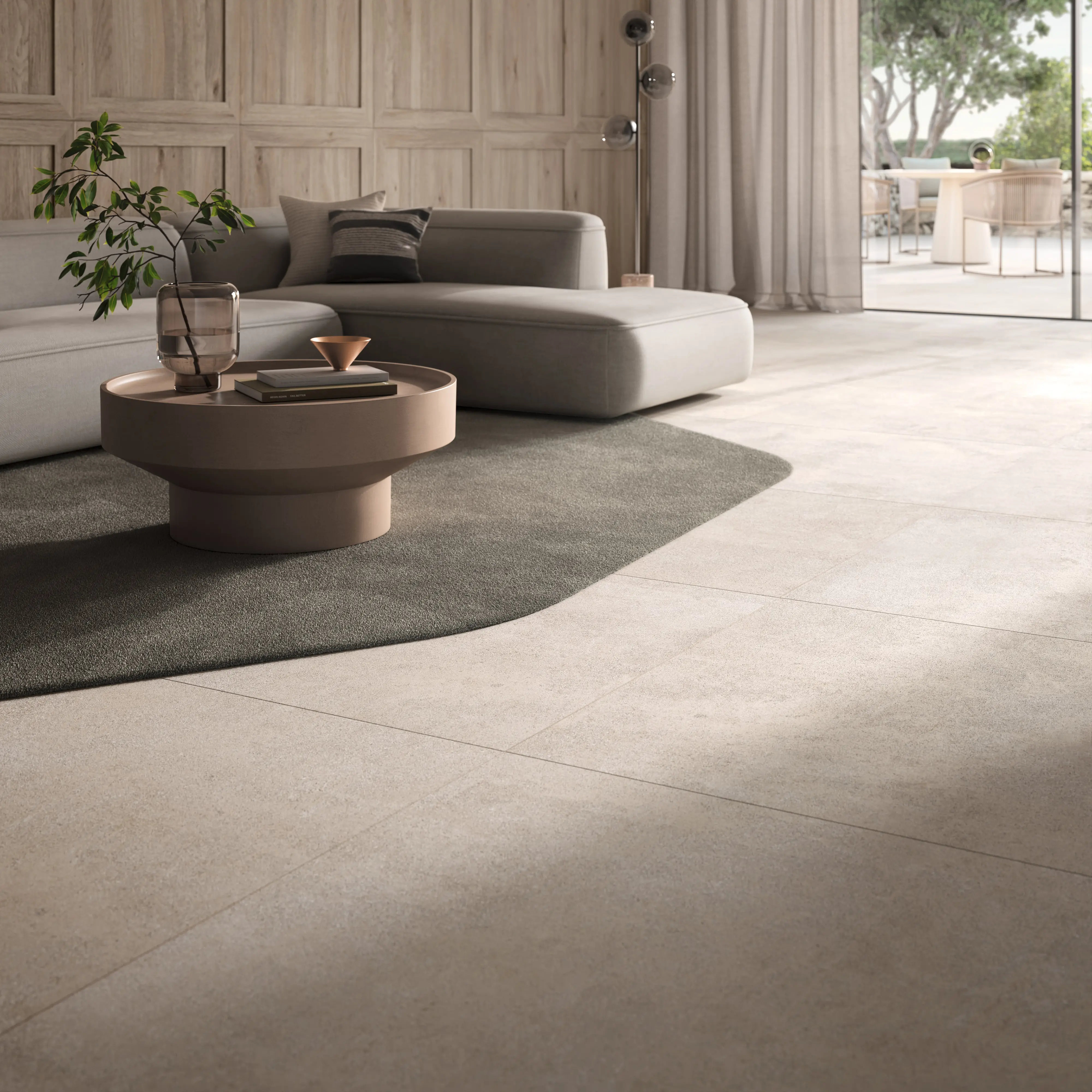 01 Feinsteinzeug Fliesen Gepadi Mondo 100X100 6012 Beige Matt 95076 009 02