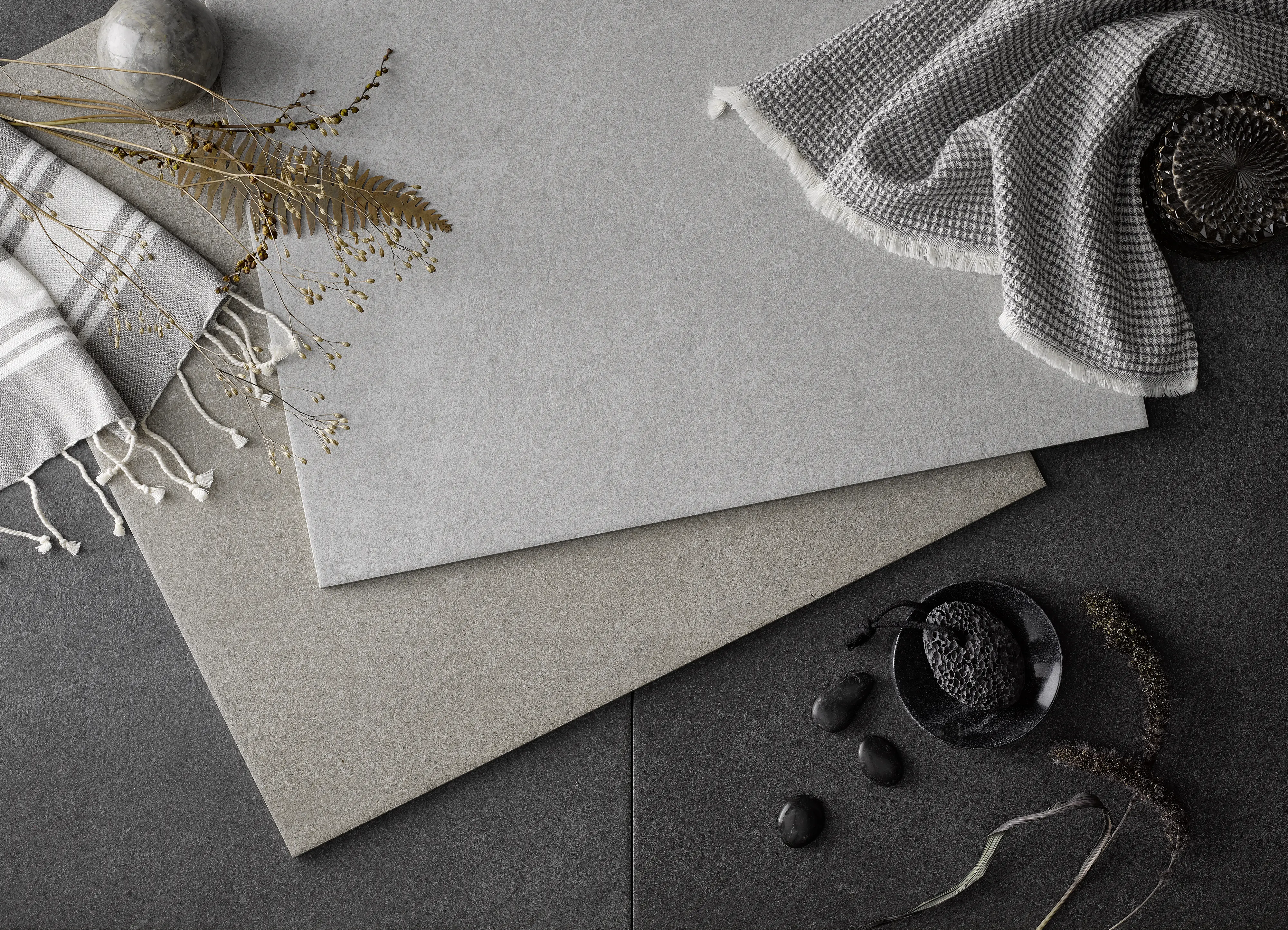 01 Feinsteinzeug Fliesen Gepadi Nexos Stone 60X60 4984 Anthrazit Matt 95056 013 01