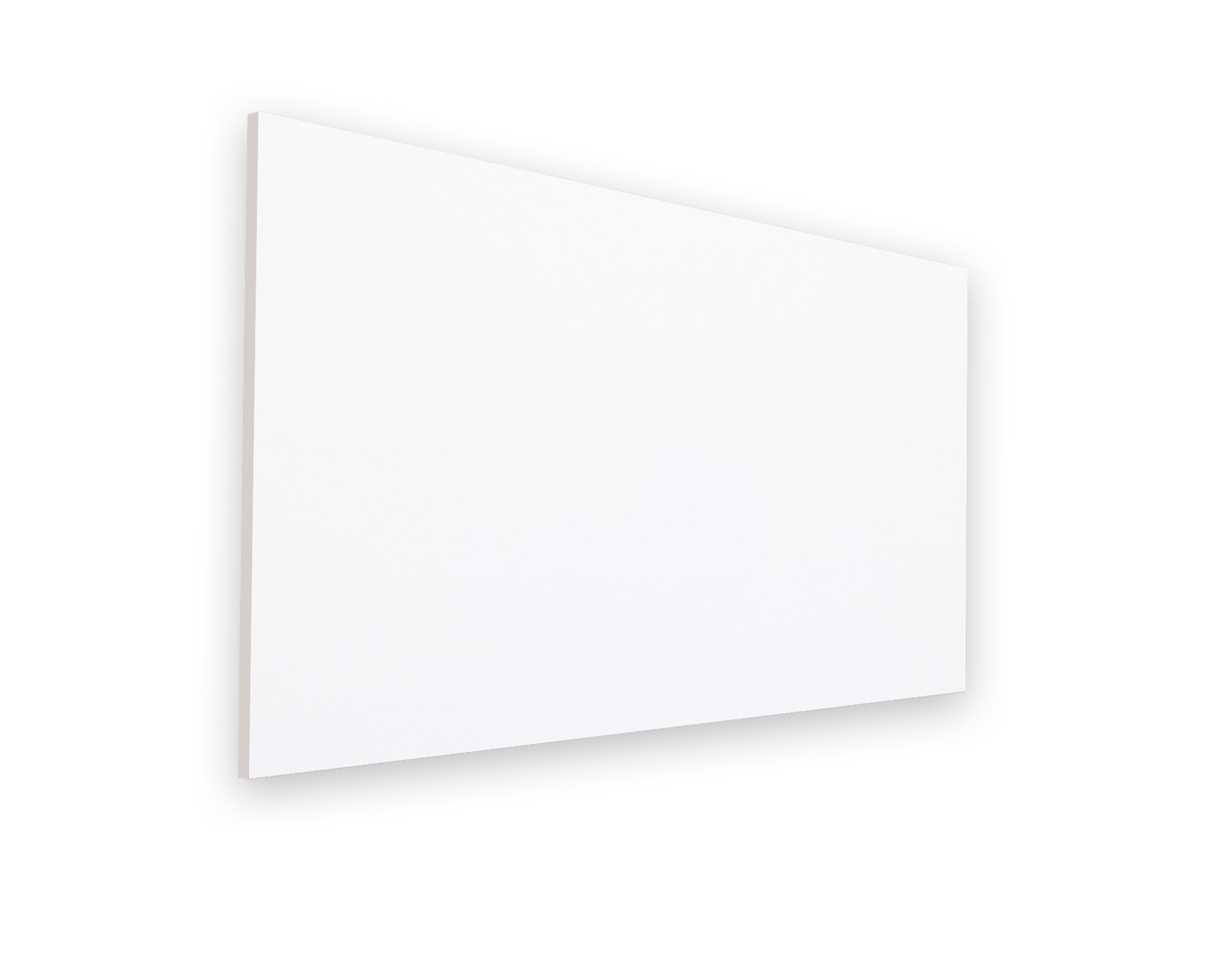 Steingut Wandfliese 30 x 60 cm weiß matt