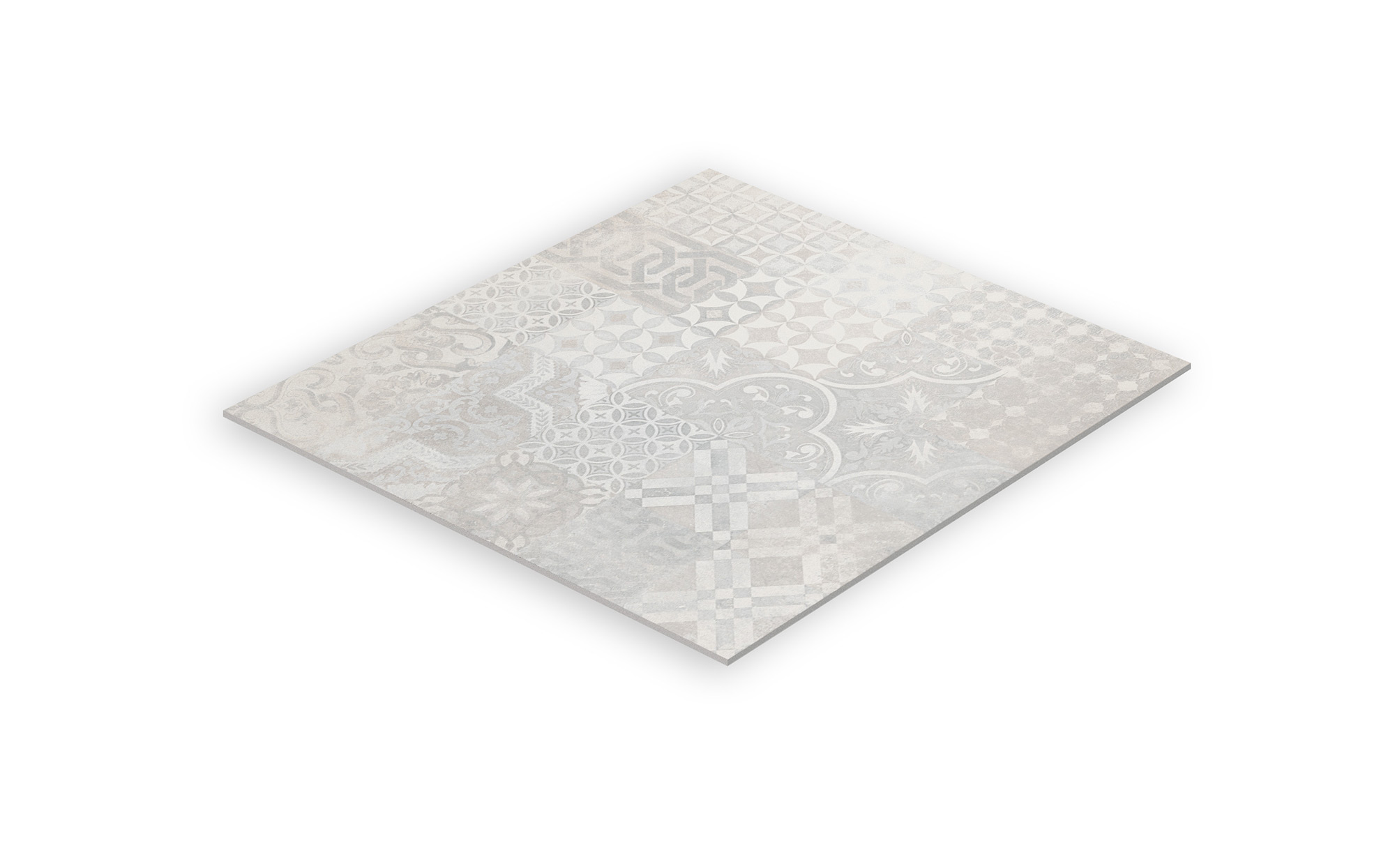 Feinsteinzeug Boden- und Wandfliese 60 x 60 cm volldekor matt