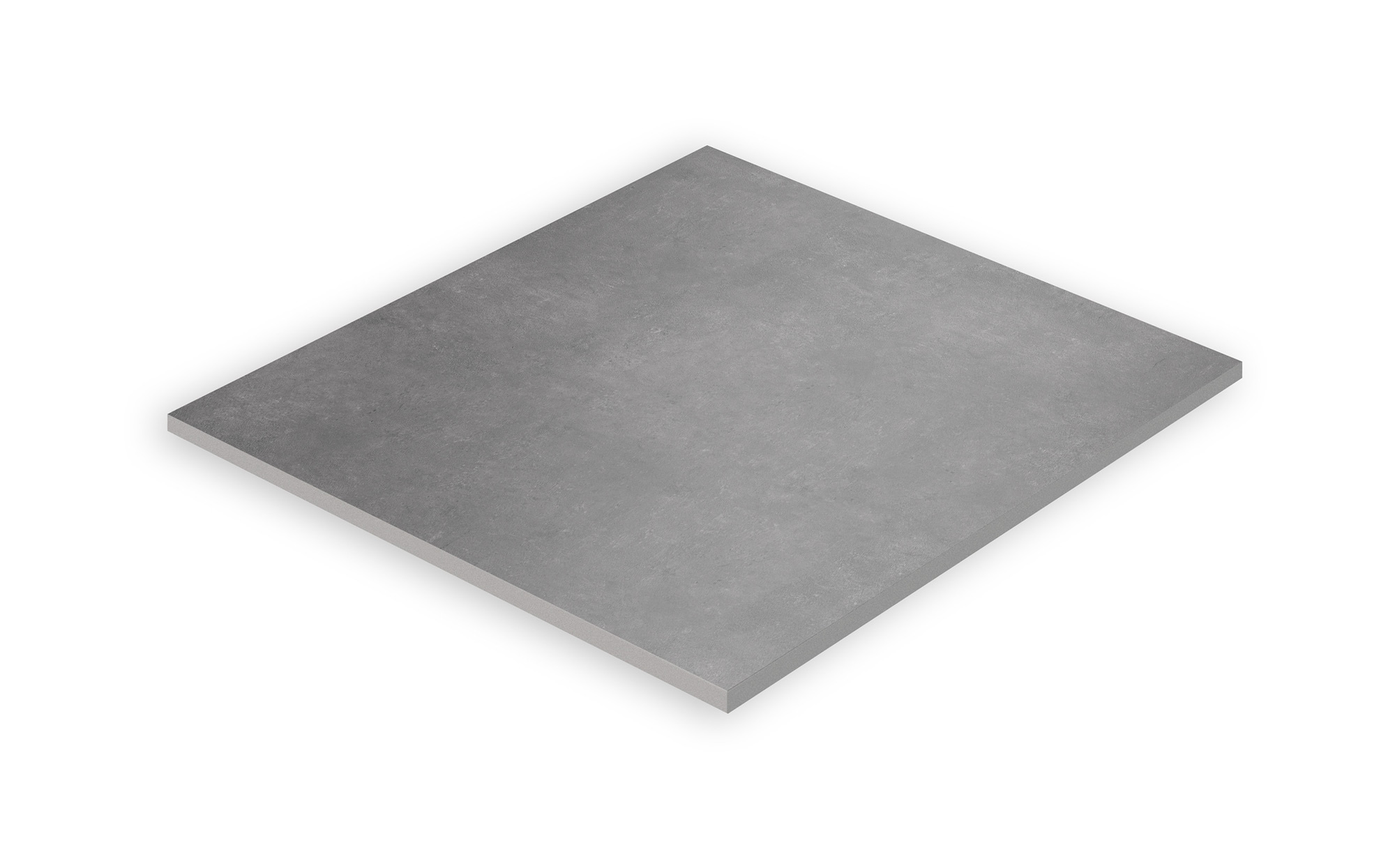 Feinsteinzeug Garten- und Terassenplatte 80 x 80 x 2 cm dunkelgrau matt