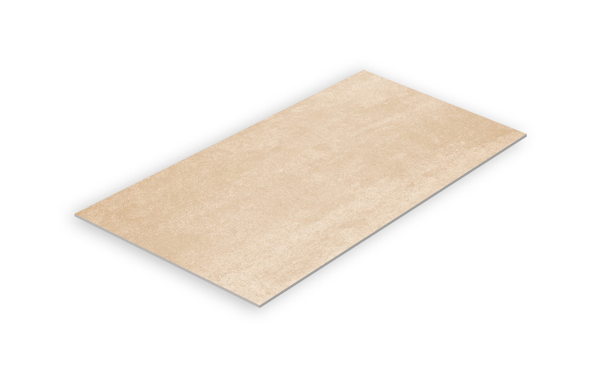 Feinsteinzeug Boden- und Wandfliese 30 x 60 cm beige matt